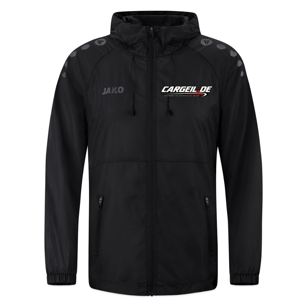 JAKO Lightweightjacke "Fahrwerksnah" - Schwarz