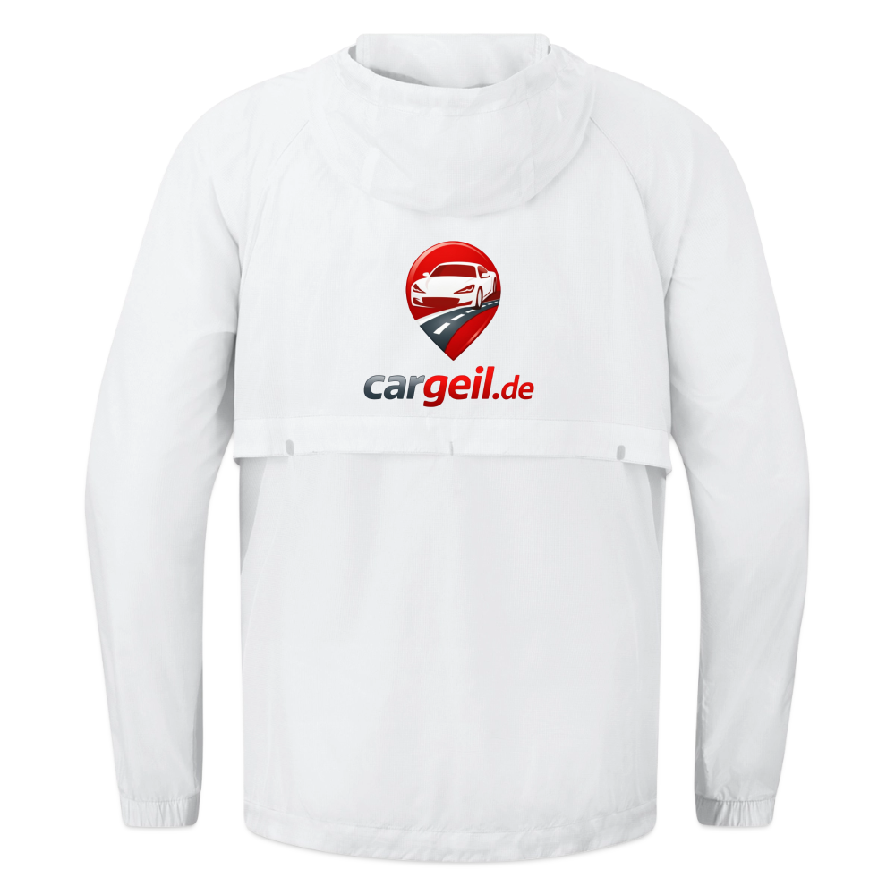 JAKO Lightweightjacke Flow "cargeil.de" - Weiß