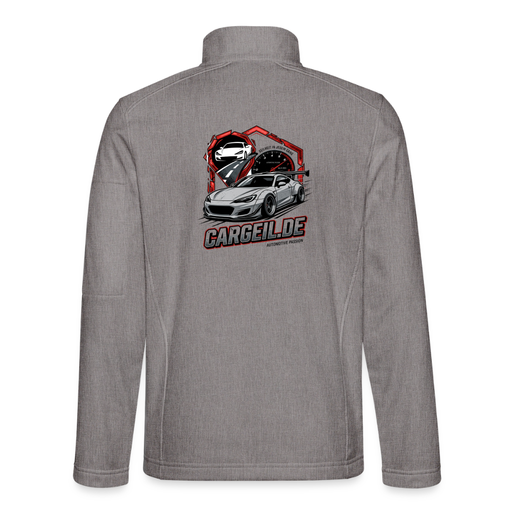 cargeil - Supporter Jacke "Geilheit" - heather grey