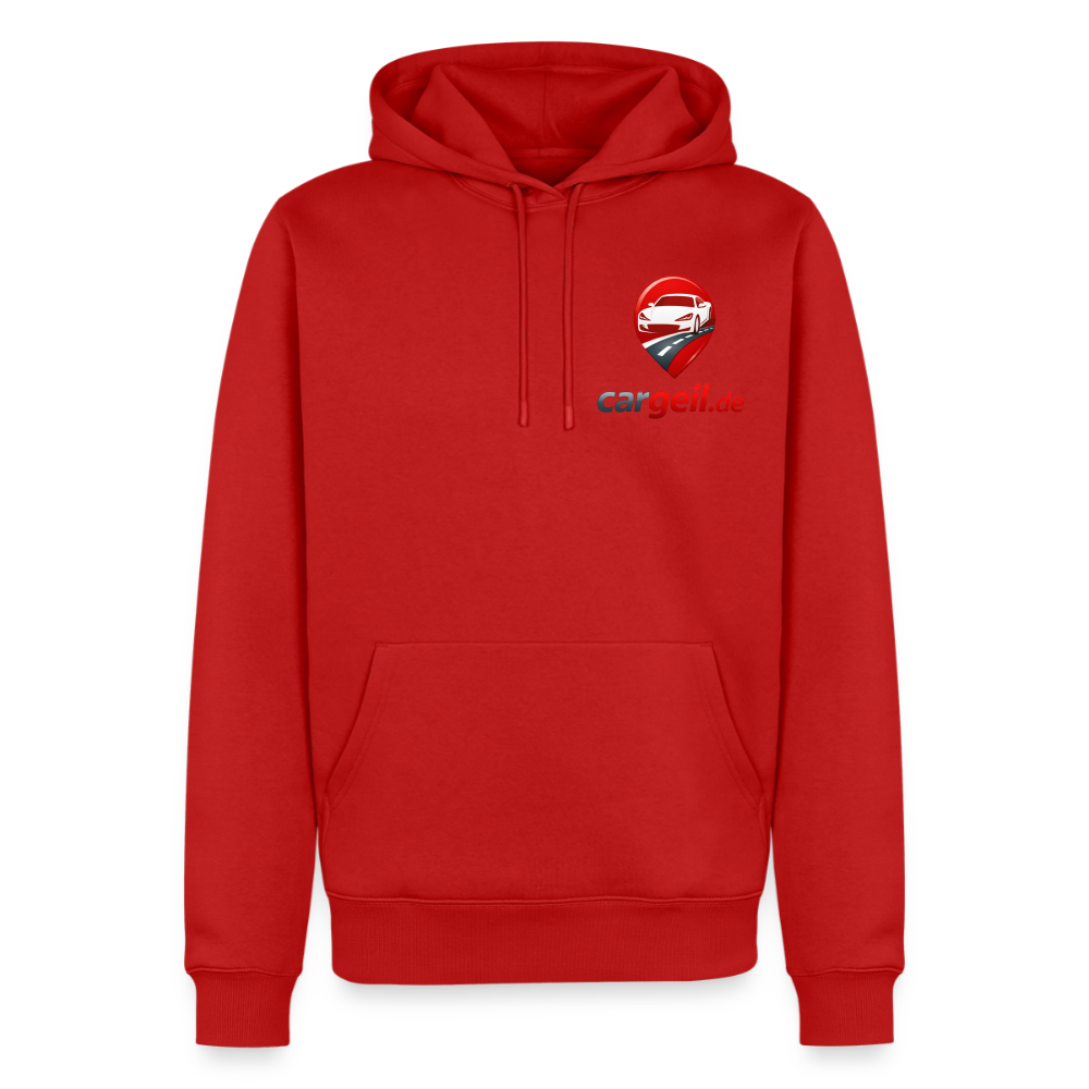 cargeil - Supporter Hoodie "Automotive Passion" - red