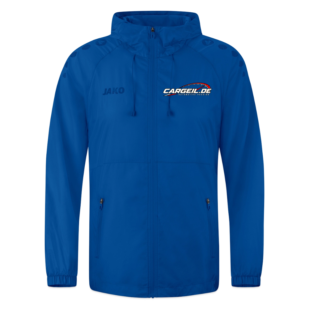 JAKO Lightweightjacke "Benzin im Blut" - Royalblau