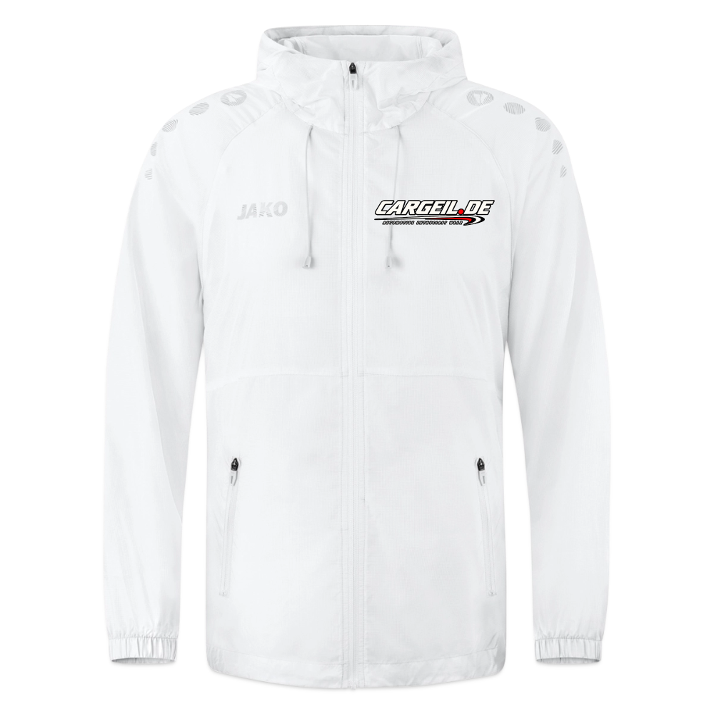 JAKO Lightweightjacke "Fahrwerksnah" - Weiß