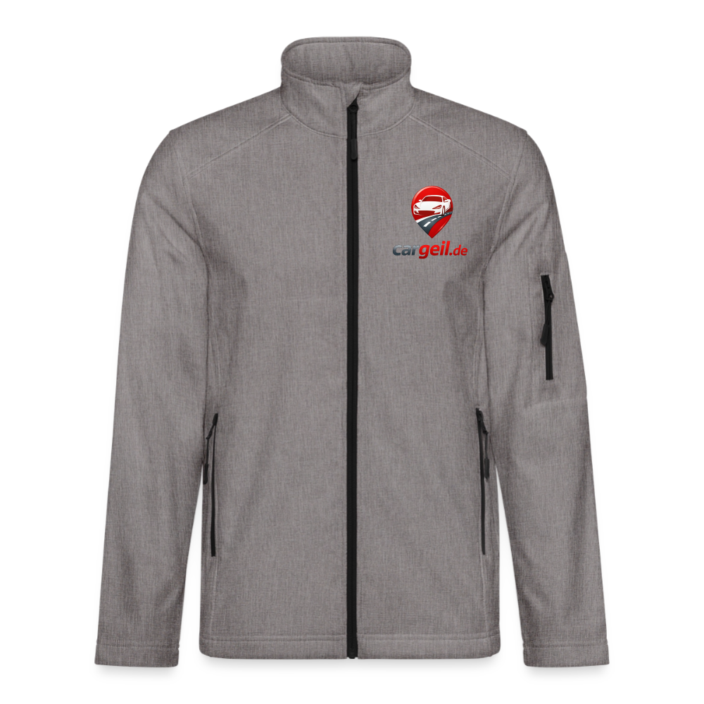 cargeil - Supporter Jacke "Geilheit" - heather grey