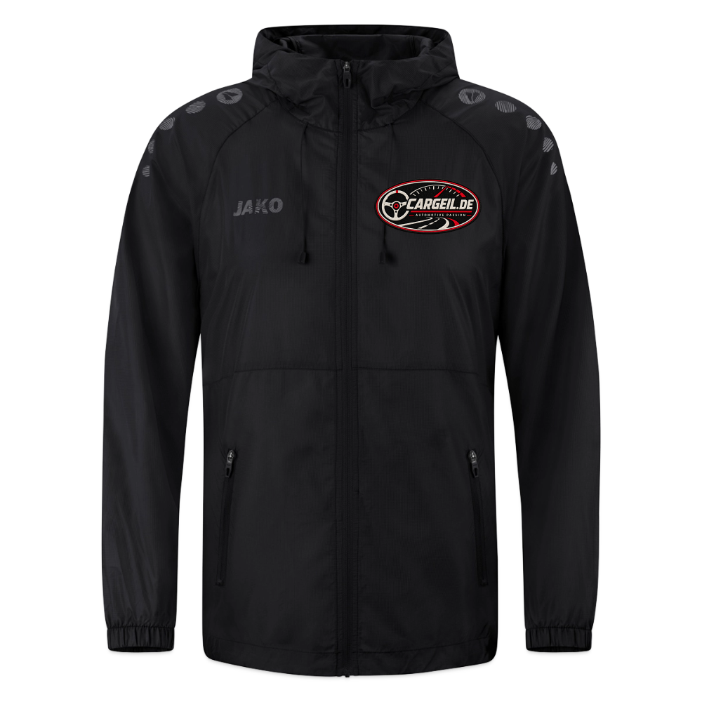 JAKO Lightweightjacke "404" - Schwarz