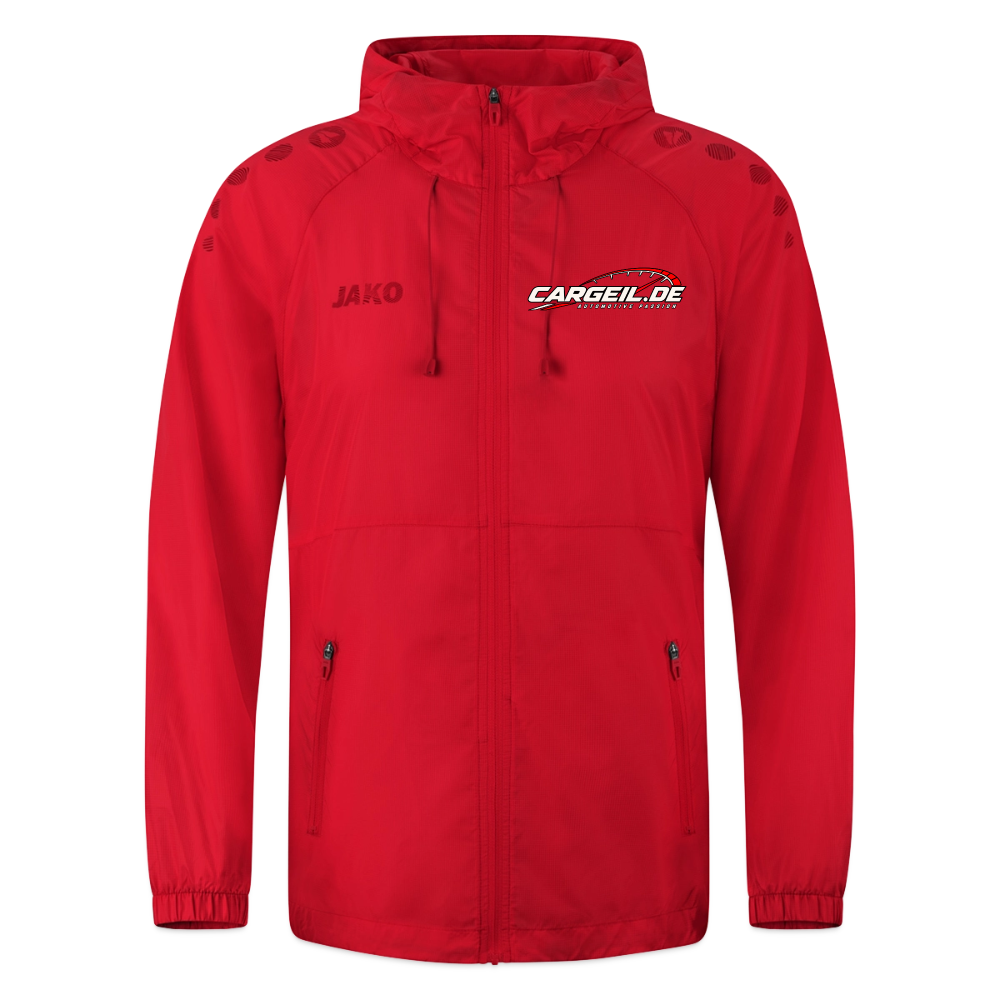 JAKO Lightweightjacke "Benzin im Blut" - Rot