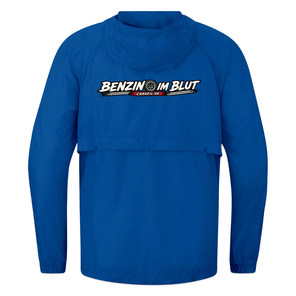 JAKO Lightweightjacke "Benzin im Blut" - Royalblau